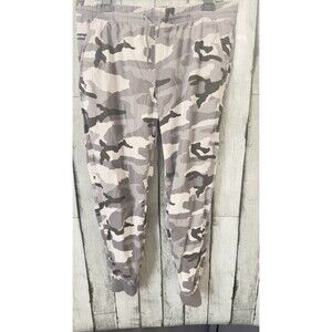 Ecko Unltd Pants Mens Size 36 Gray Camo Cargo Joggers Stretch Urban Streetwear
